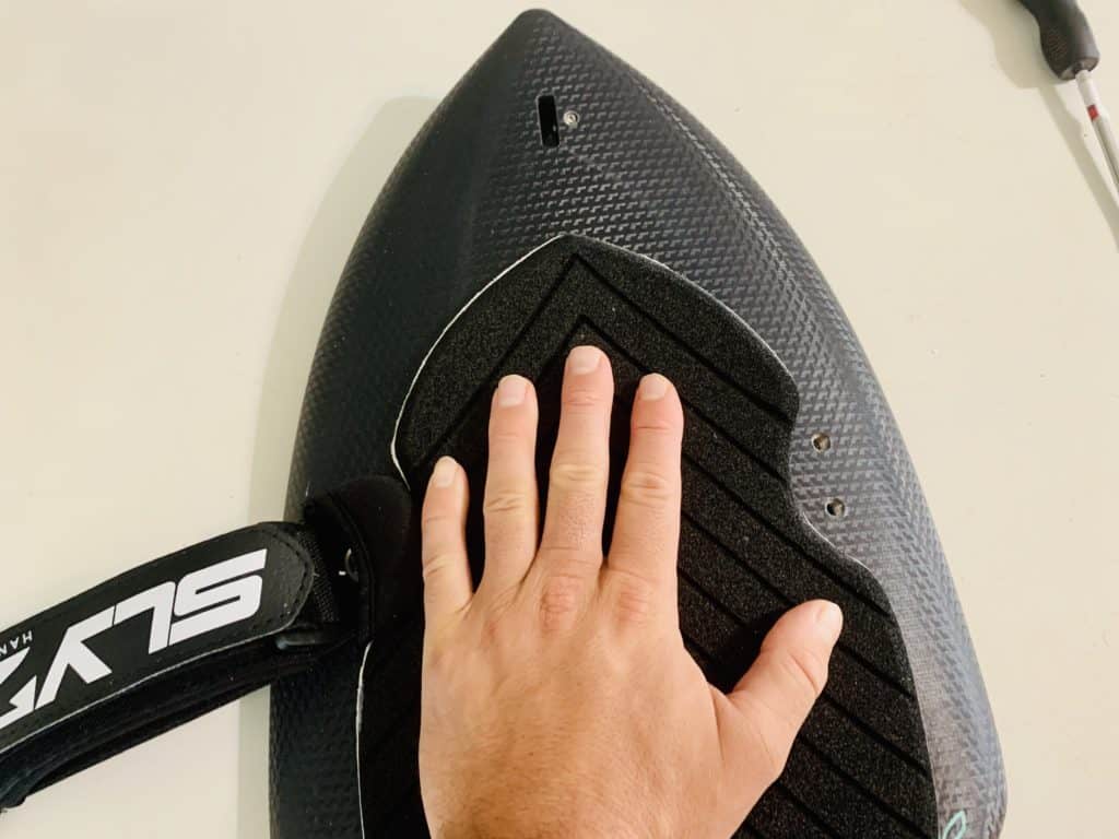 kung fu grip board placement